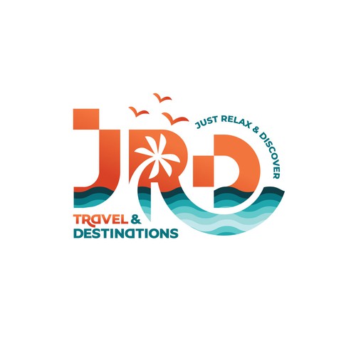 Beach brand with the title 'JRD Travel Destinations'