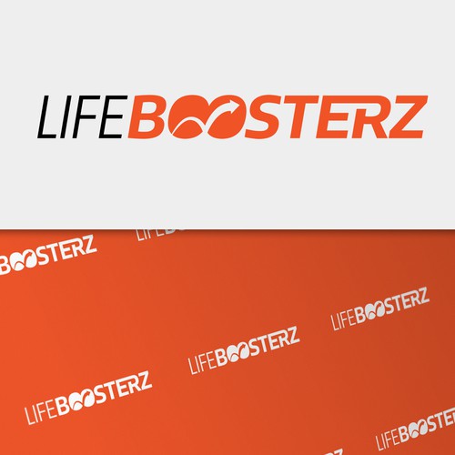 Boost logo with the title 'Logotype for e-commerce'