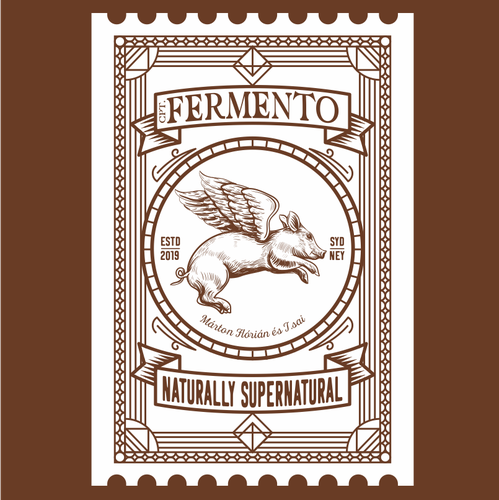Fly logo with the title 'Cpt. Fermento'