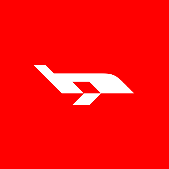 Delivery logo with the title 'airplane'