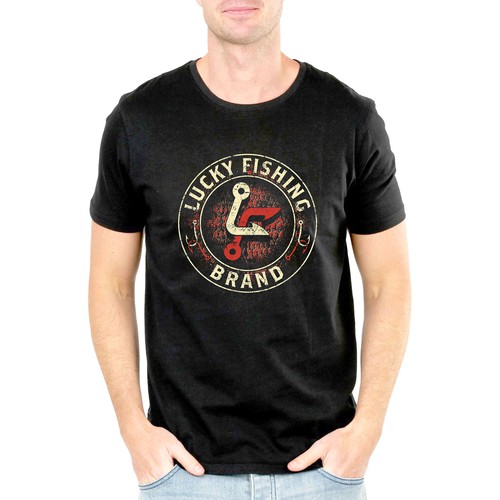 Ten design with the title 'lucky fishing brand '