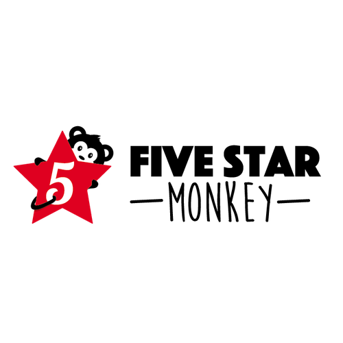 Number 5 logo with the title 'Five Star Monkey'