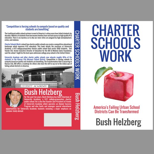Education book cover with the title 'Book Cover Charter Schools Work'