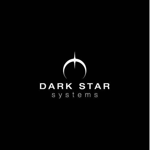 Solar design with the title 'Logo for Dark Star Systems'