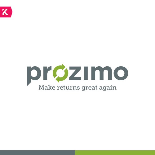 Logistics logo with the title 'Logo for PROZIMO'