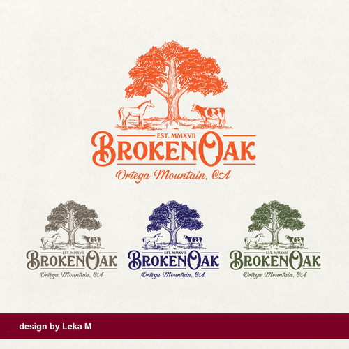 Activity logo with the title 'Broken Oak'