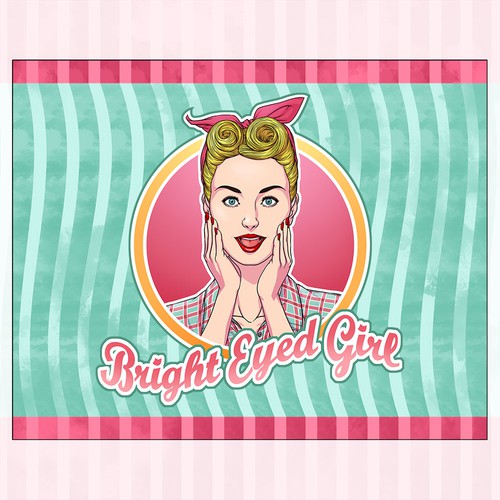 Pink packaging with the title 'Bright Eyed Girl'