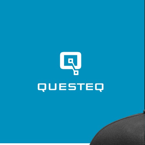 Technology brand with the title 'Questeq Logo'