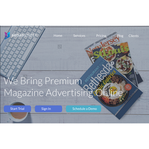 Image design with the title 'Banner add design'