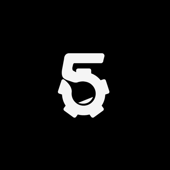 number 5 logo