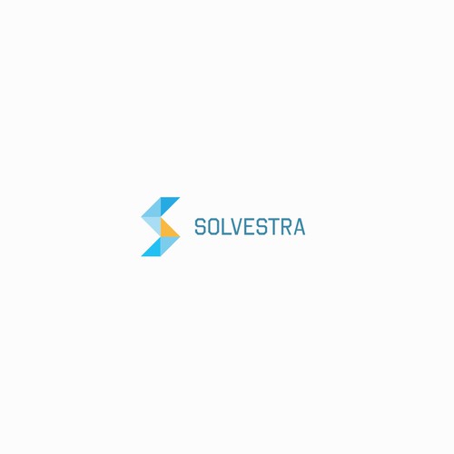 Vector logo with the title 'SOLVESTRA LOGOS'