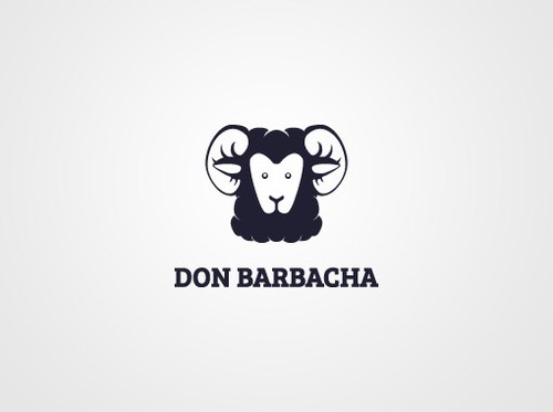 Sheep logo with the title 'New logo wanted for Don Barbacha'