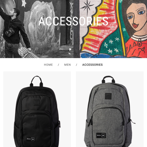 Ecommerce design with the title 'Ecommerce Customized Design'