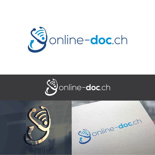 Doctor logo with the title 'online-doc.ch'