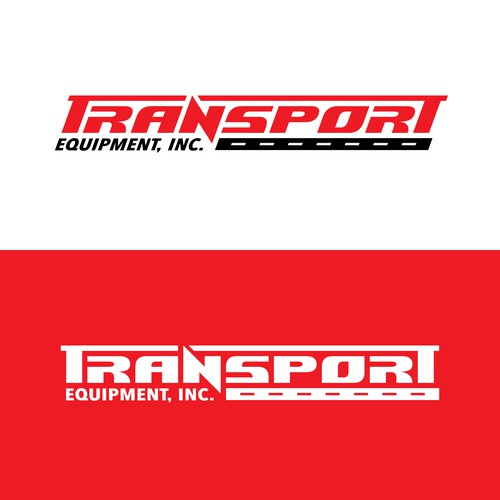Trailer logo with the title 'Logo entry for Transport Equipment, Inc.'
