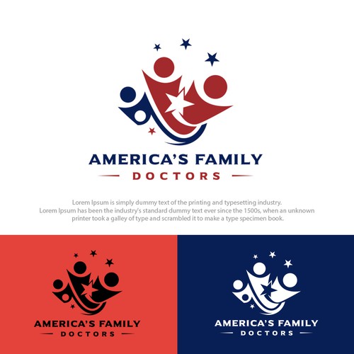 Employee logo with the title 'America’s Family Doctors'