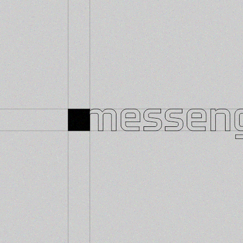 Design with the title 'MESSENGER'