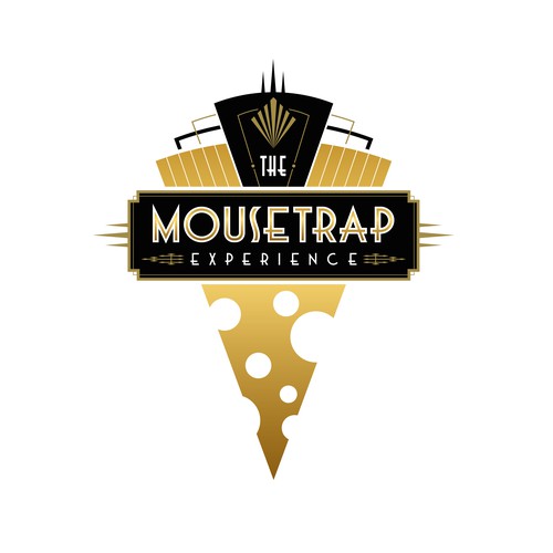 Cheese logo with the title 'The Mousetrap Experience Logo 2'