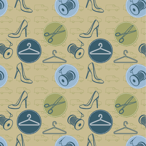 Textile illustration with the title 'Pattern '