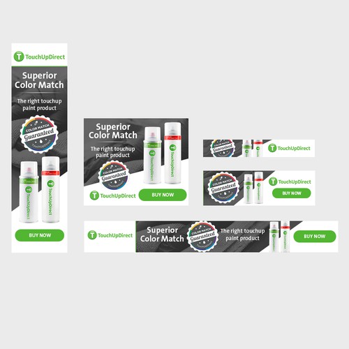 Paint design with the title 'Remarketing Ads for Auto Paint Dealer'