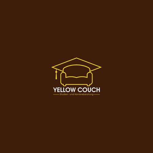 Sofa logo with the title 'Yellow Couch'