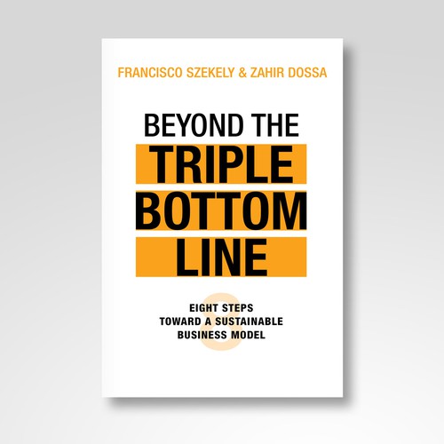 Professional book cover with the title 'Business book cover'