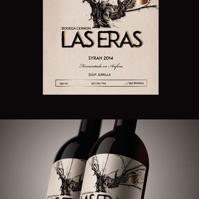 Premium wine label 