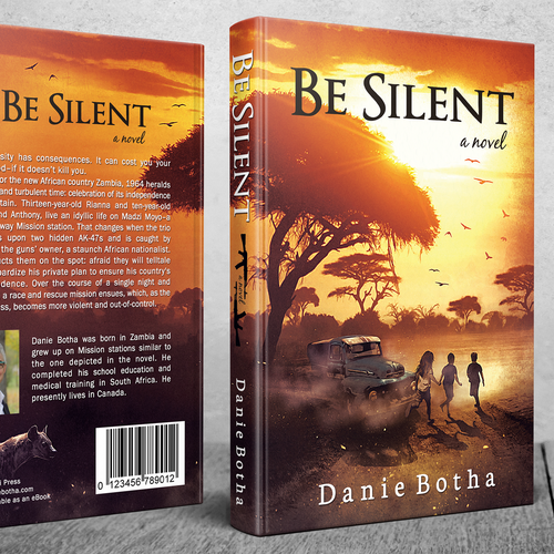 Safari design with the title 'Be Silent'