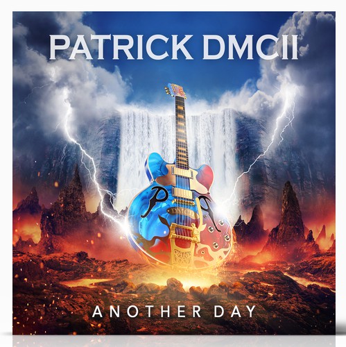 Album art design with the title 'Album Cover 'PATRICK DMCII''