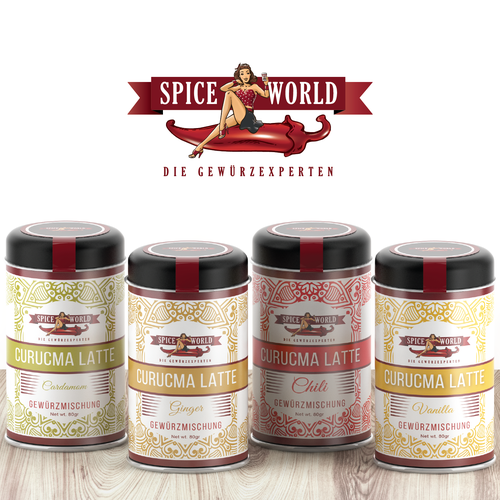 Spice design with the title 'Spice World'