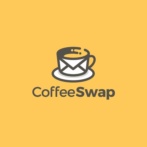 Logo with the title 'Coffe Swap'