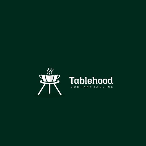 Photoshop design with the title 'Logo for Table hood'
