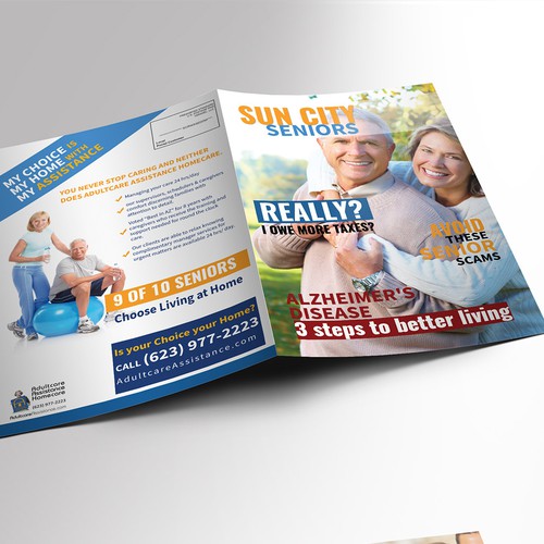 Coupon design with the title ' EDDM template'