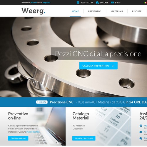 Machine design with the title 'Weerg'