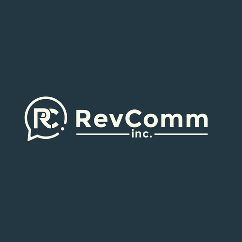 Communications brand with the title 'RevComm inc.'