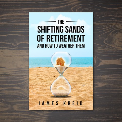 Financial book cover with the title 'Financial Retirement Book Cover'