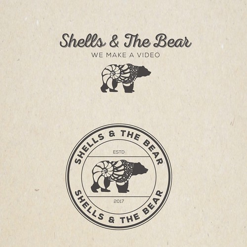 Shell logo with the title 'Shells & The Bear'