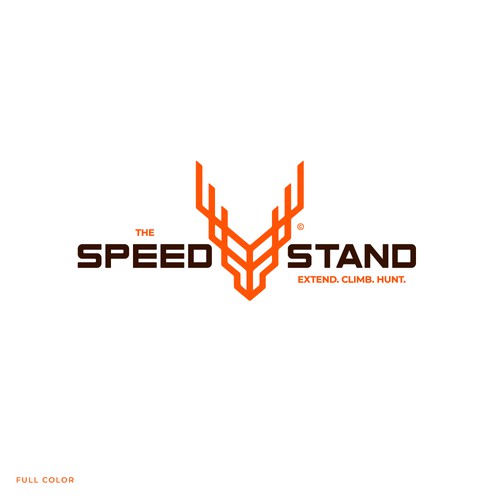 Hunting design with the title 'The Speed Stand'