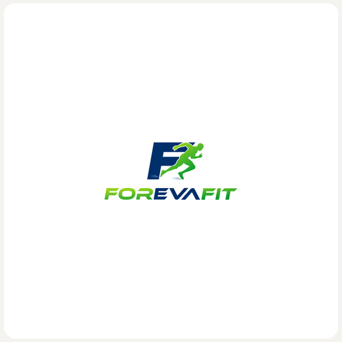 Sports apparel logo with the title 'Logo design for ForEvaFit '