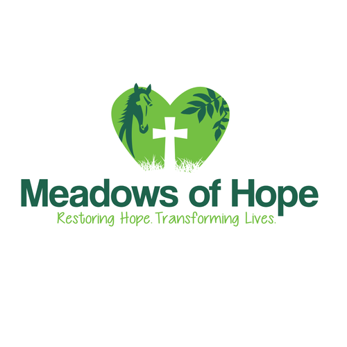 Faith logo with the title 'Meadows of Hope'