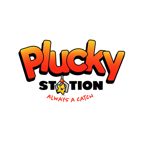 Lucky logo with the title 'Plucky Station'