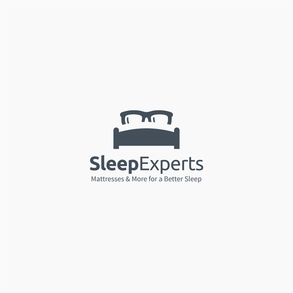 Mattress design with the title 'Sleep Expert'