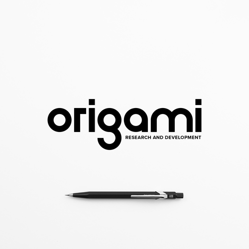 Origami logo with the title 'Origami Logotype '