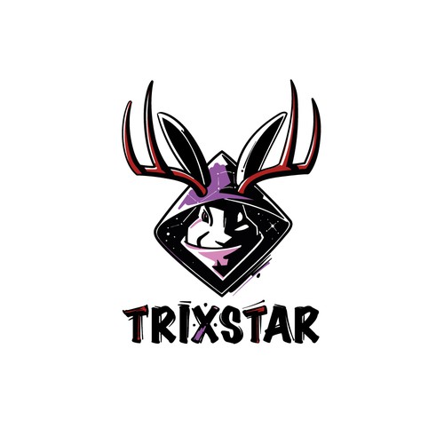 God design with the title 'TrixStar Logo'
