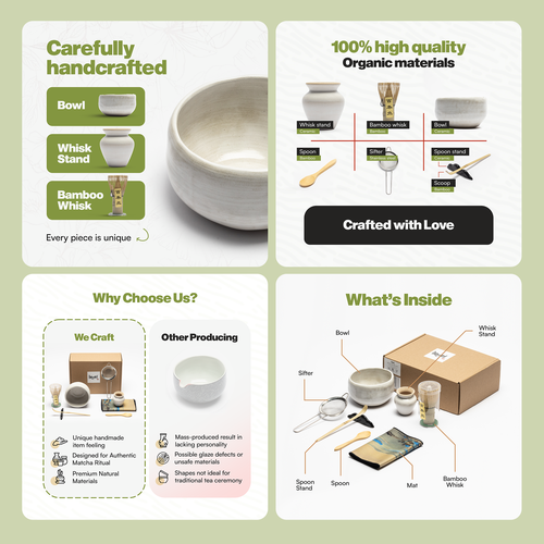 Listing design with the title 'Amazon Listing Images Design'