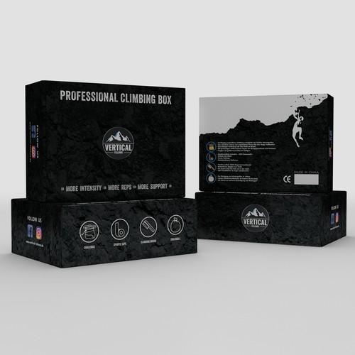 Dark packaging with the title 'Rock Climbing StuffD'