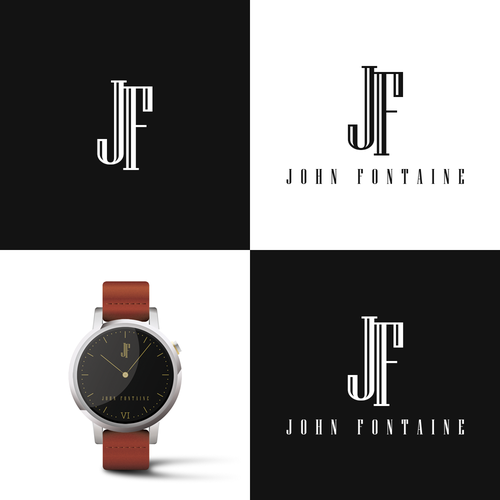 Marca logo with the title 'JF - JOHN FONTAINE'