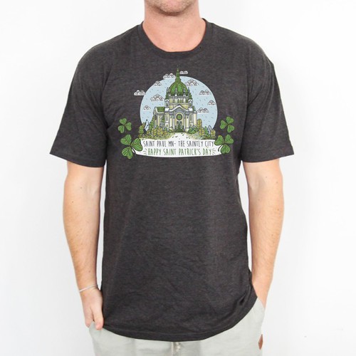 Illustration artwork with the title 'tshirt mock up'