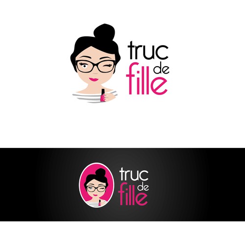 Pick design with the title 'Aidez TRUC DE FILLE avec un nouveau design de logo'