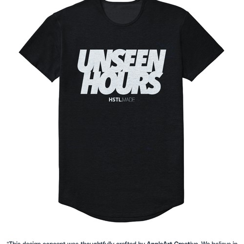 T-shirt with the title 'Winners Contest'